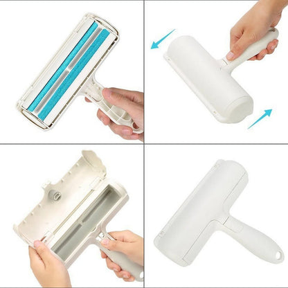 Pet Hair Remover and Reusable Lint Roller - Cat and Dog Hair Remover for Furnitu