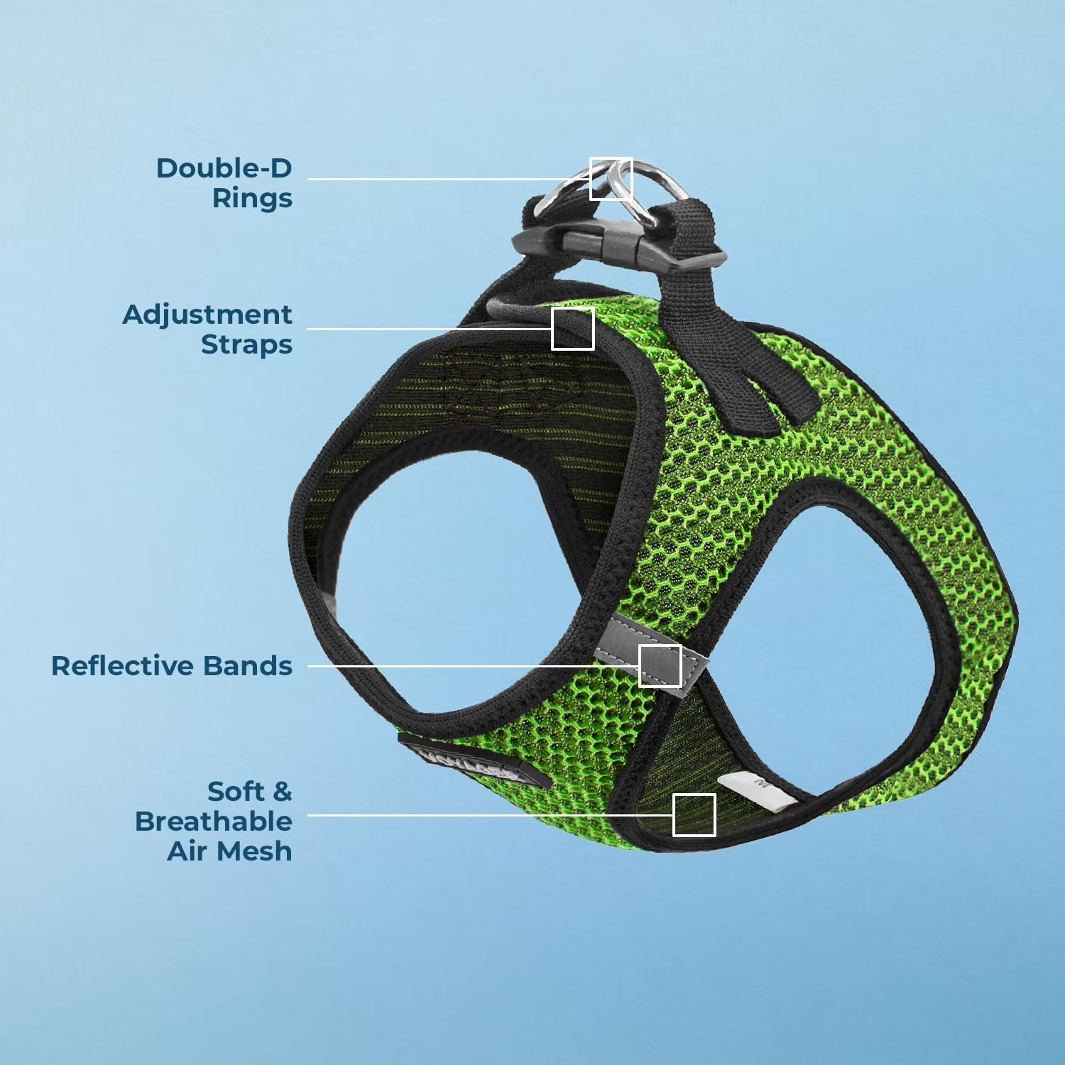 Step-In Air Mesh Dog Harness by Best Pet Supplies